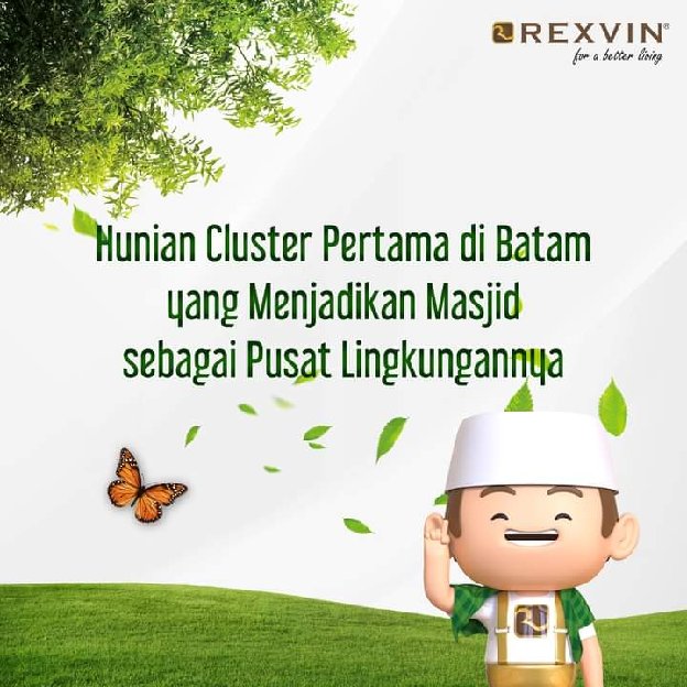 Hunian Pertama Di Batam Yang Menjadikan Masjid Sebagai Pusat Lingkungannya