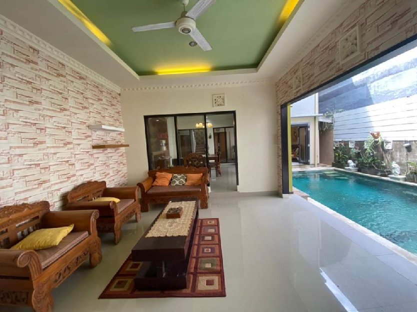 rumah mewah full furnished di kawasan Tukad Badung Renon Denpasar Bali 