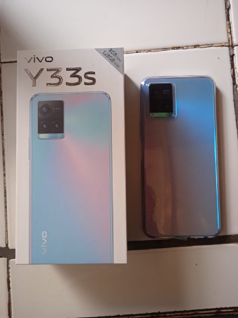 Vivo Y33s Ram 8+4/128gb Kondisi 99% Mulus 