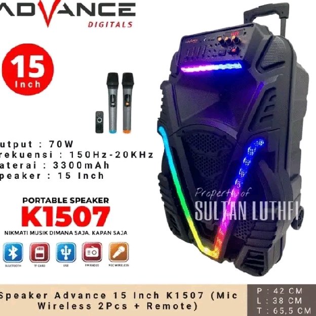 SPEKER PORTABLE (ADVANCE )