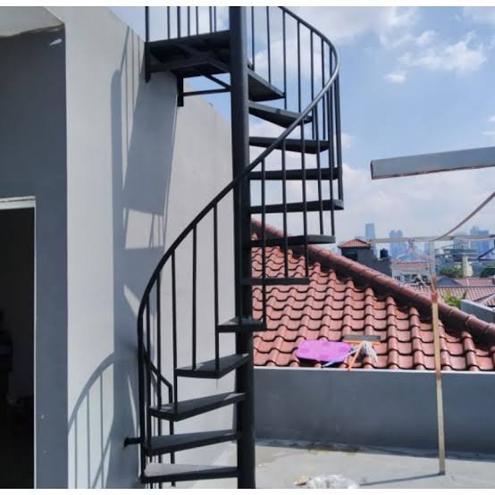 Tangga putar minimalis