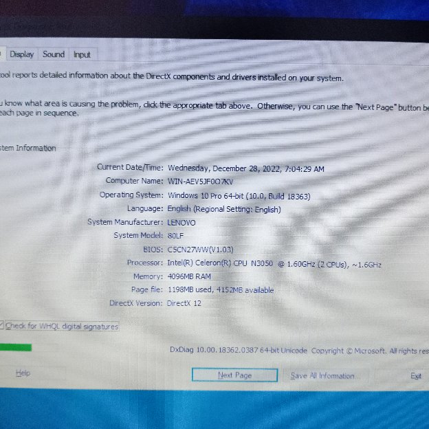 Laptop Lenovo B41-30 