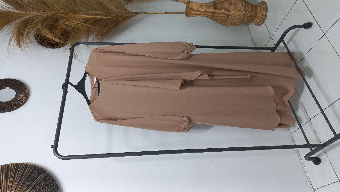 Gamis Warna Nude