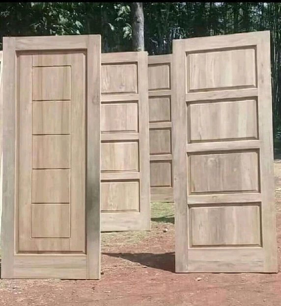Daun pintu jati , mahoni lngsung pengrajin