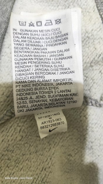 crewneck nike original full tag