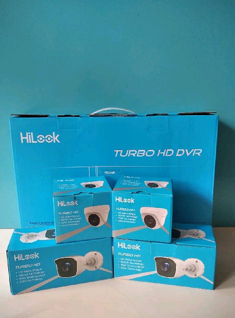 Paket cctv Hilook 2MP Komplit Siap pasang Dengan Harga Murah