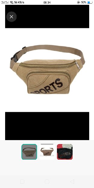 Waist Bag Import Pria