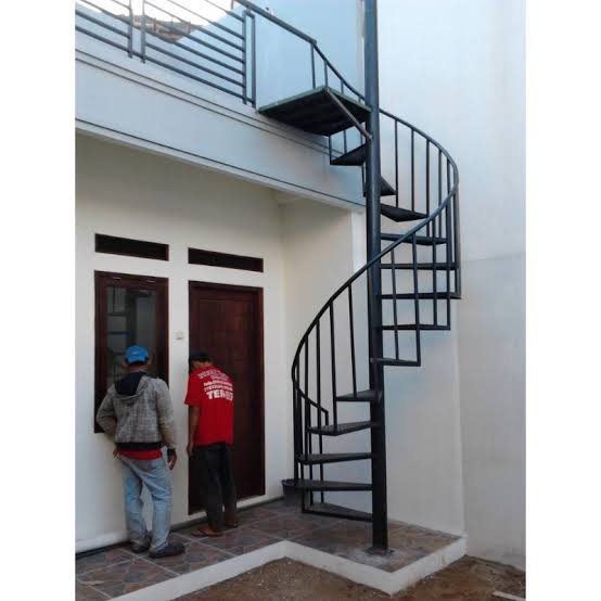 Tangga putar minimalis