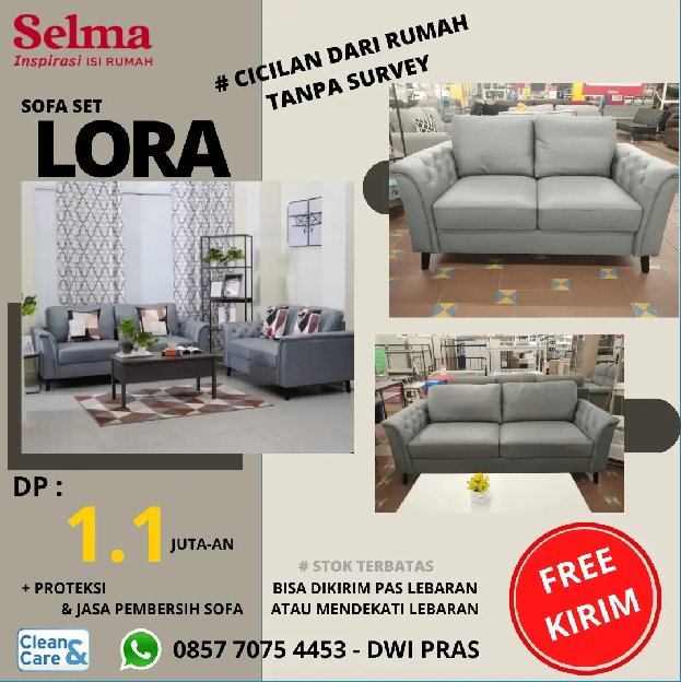 Sofa Set Bisa Cicilan 