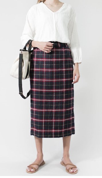 GU Tartan Skirt (Rok)