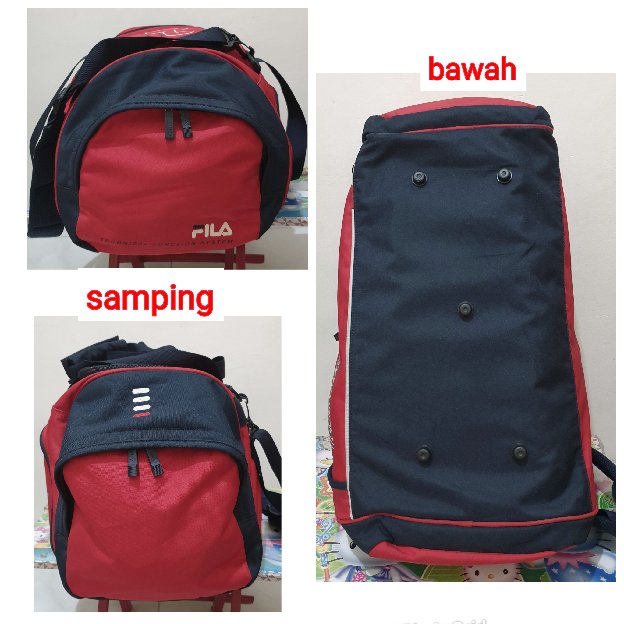 tas travel / tas gym brand Fila, second monza