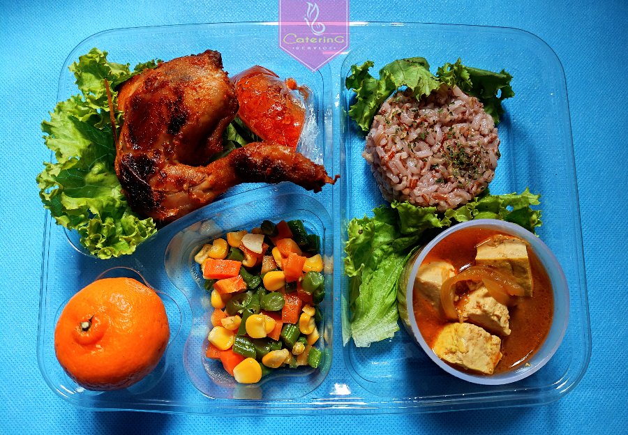 Healthy Catering Harian, Paket Lunch & Dinner, cocok untuk diet penyakit