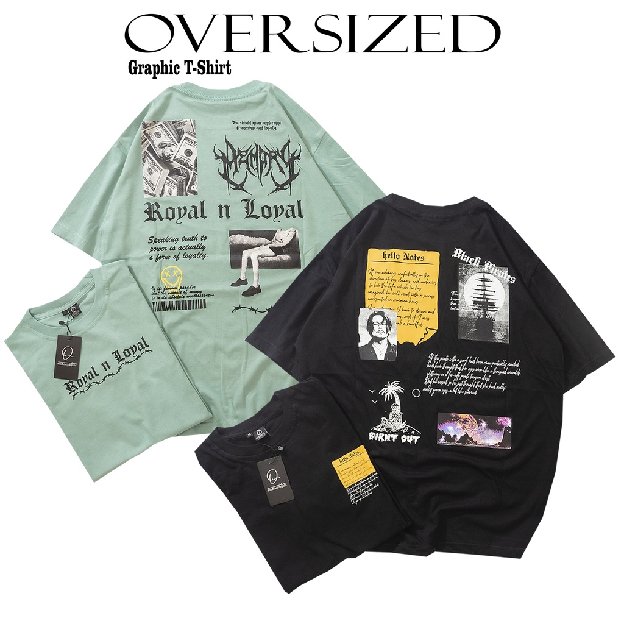 Kaos Distro Oversize Lengan Pendek Unisex