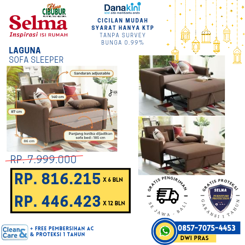 Sofa Sleeper Bisa Cicilan 