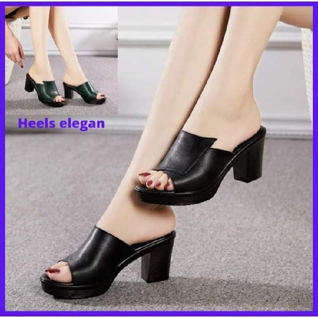Sendal Heels 5 cmCantikKeceKerenKualitas premiumUkuran 36 - 40Real pictWA : 083871690001*Yuk Langsun