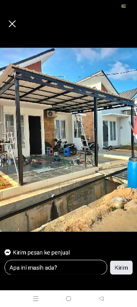 kanopi baja ringan berkaulitas