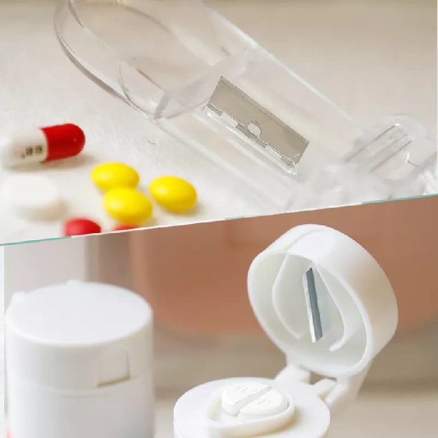PENUMBUK OBAT Pill Crusher Penghancur Pil Obat Tablet Portable Pill Tempat Obat Harian