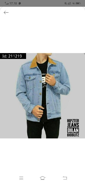 Trp Jaket Dilan Jeans Bioblit