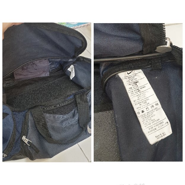 tas travel bag brand Nike, second monza