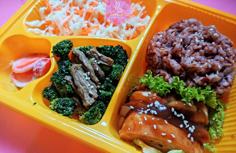 Healthy Catering Harian, Paket Lunch & Dinner, cocok untuk diet penyakit