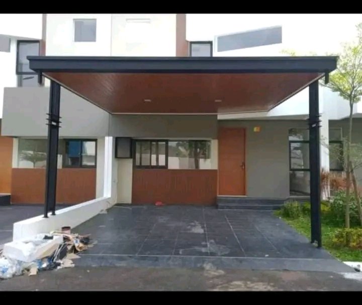 Kanopi Baja Ringan+ Plafon Pvc Yang Elegan 