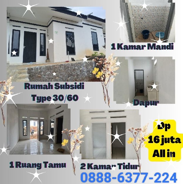 All In 16 Juta Rumah Subsidi Banjaran (Bumi Sindang Panon) Dekat Alun Alun Banjaran 