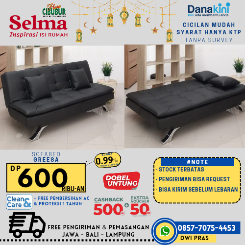 Sofa 3 Seater Bisa Recliner 