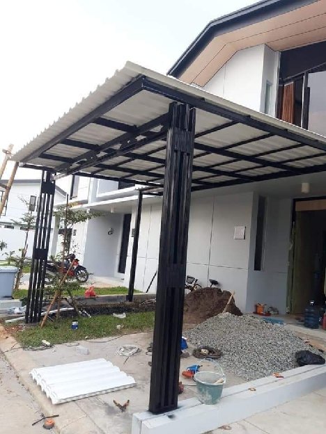 Kanopi Baja Ringan Atap Alderon Twinwall Dobel Layer 
