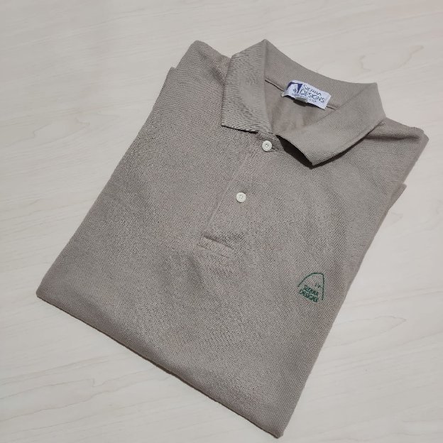 Siera Design Kaos Polo Shirt Coklat Origin Second