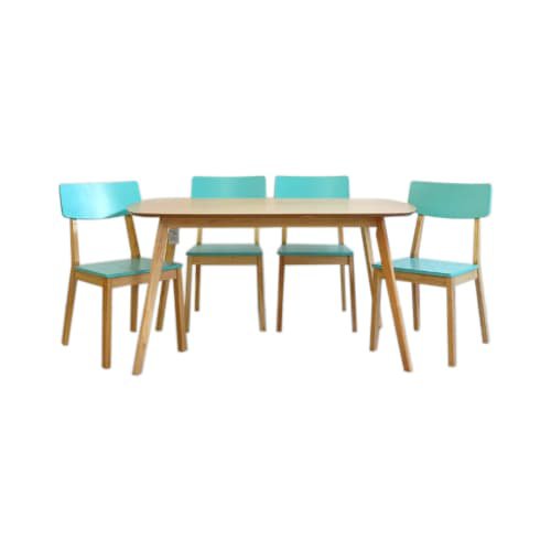 Meja Makan Set 4 Kursi 