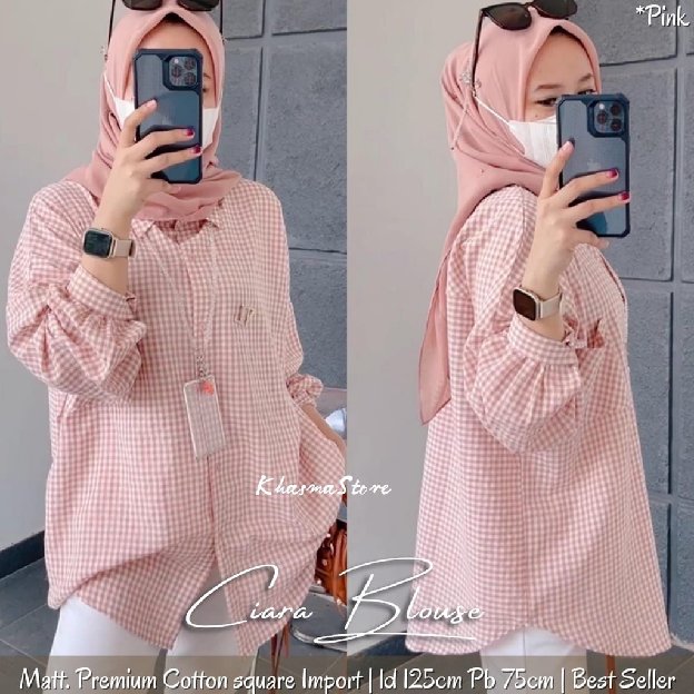 Blouse Atasan Wanita Motif 