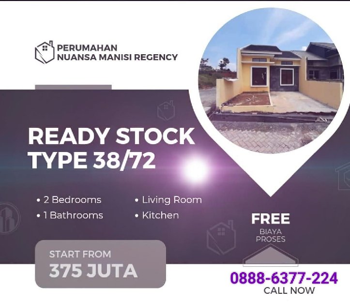 Dijual Rumah Dekat Kampus Uin Cibiru Bandung (Cluster Nuansa Manisi)