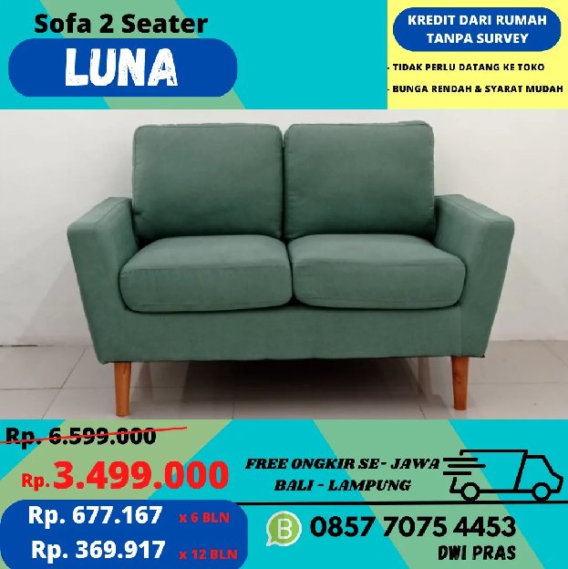 Sofa 2 Seater LUNA 
