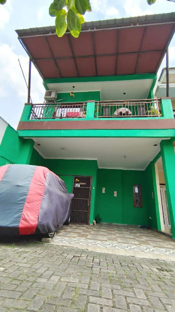 Dijual Rumah Hijau Bagus Apik 2 Lt Bata Merah Dlm Cluster  Di Jatiasih Bekasi 