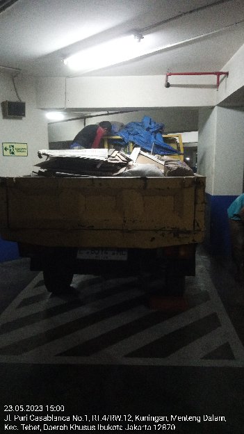 Jasa Buang puing/sampah 