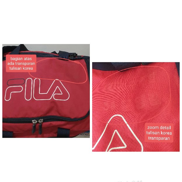 tas travel / tas gym brand Fila, second monza