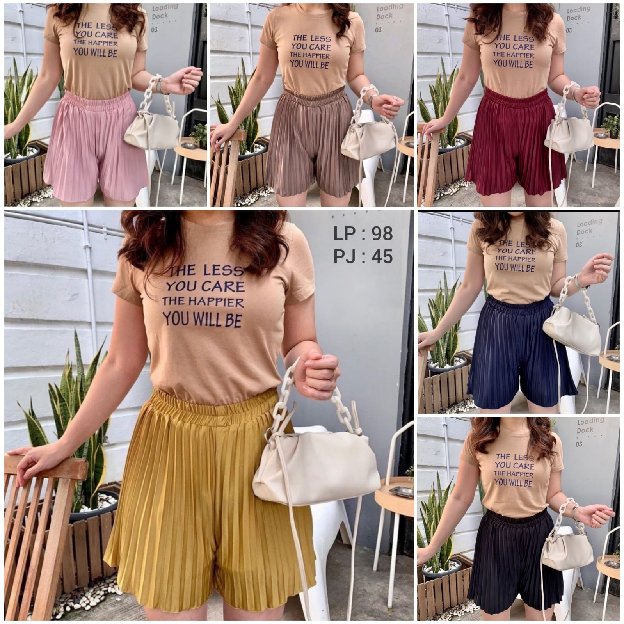 Shortpant Plisket