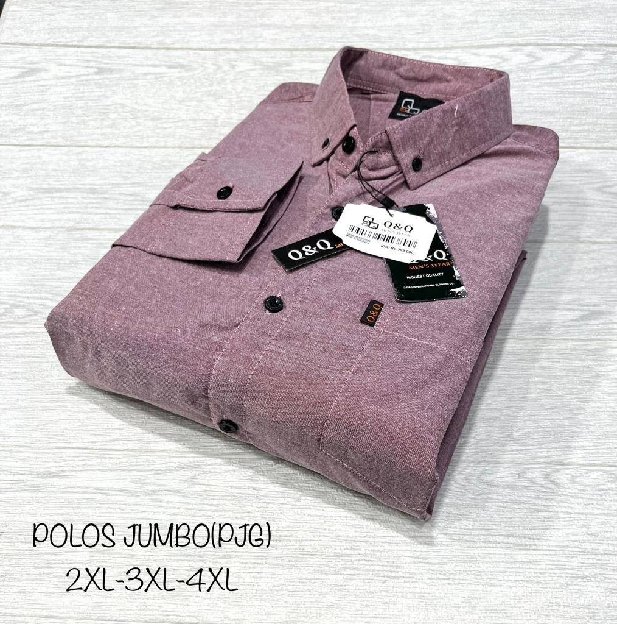 KEMEJA POLOS JUMBO