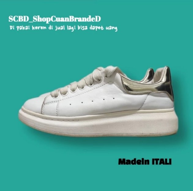 Sepatu Alexander Mcqueen Unisex  Size 40 Insole 25.5cm