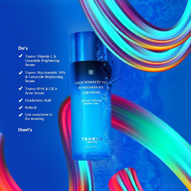 TRUEVE Recharge Hydrating Essence Toner (PRELOVED) 