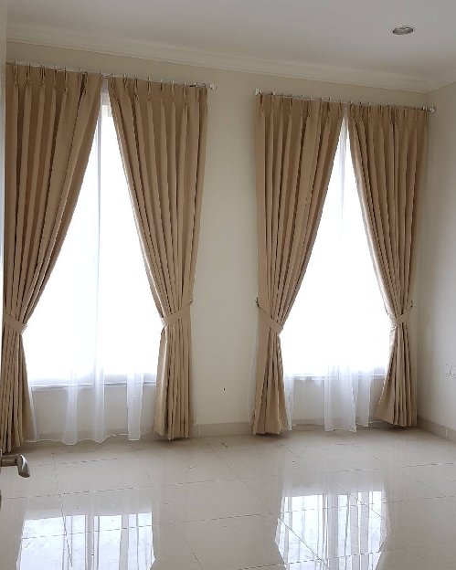 Melayani Pemesanan Gorden rumah & Apartemen Gorden Free Survey .