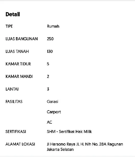 Rumah Bagus Strategis Disewakan