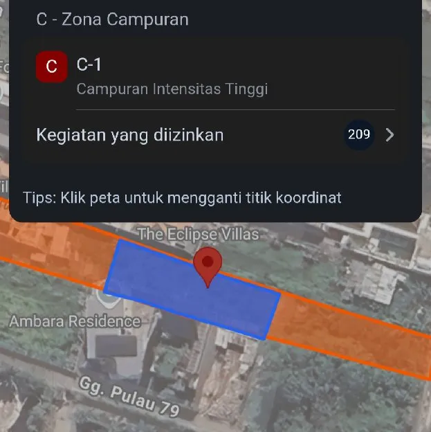 Dikontrakan 5,66 are, Jl. Bumbak Gg. Pulau 79 Kerobokan Kuta Utara