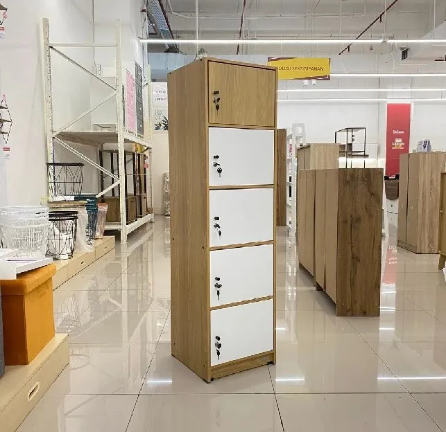 Selma Kelvin Loker 5 Pintu Coklat - Oak