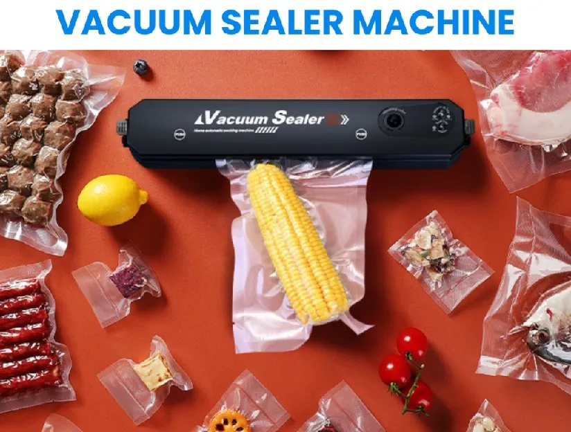 Vacum Sealer Fresh Makanan Food Packing Machine /Mesin Vacuum Sealer Makanan FOOD GRADE Free 10 Plas