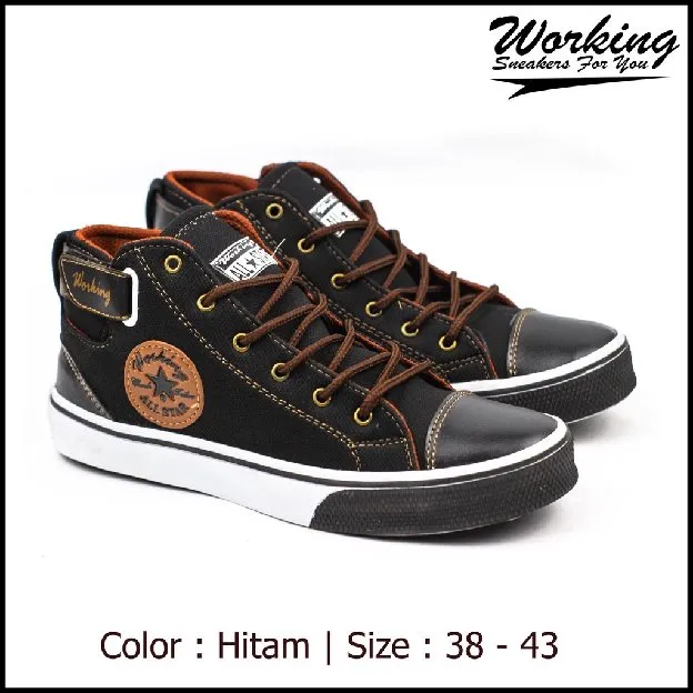 (Bayar Bisa COD) Converse Boots Pria Wanita - dmn