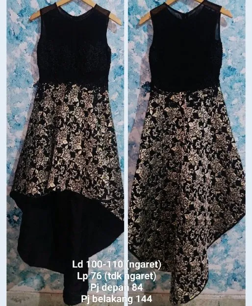 PARTY DRESS WOMEN / GAUN PESTA ELEGANT / GAUN PREWED / PARTY DRESS MEWAH