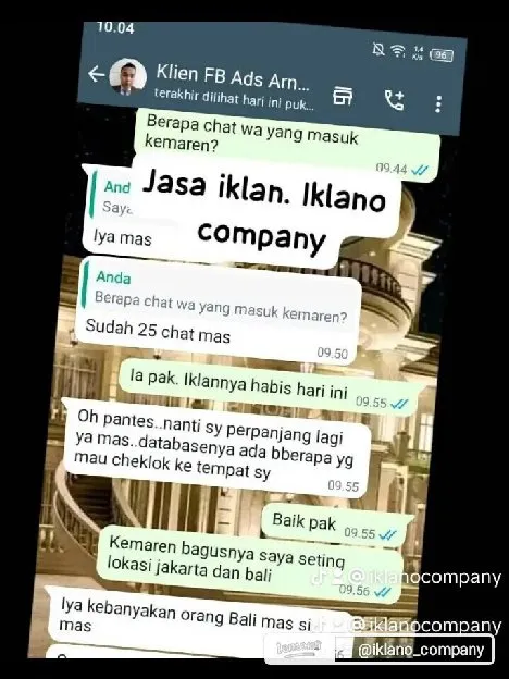 jasa iklan Facebook berbayar 