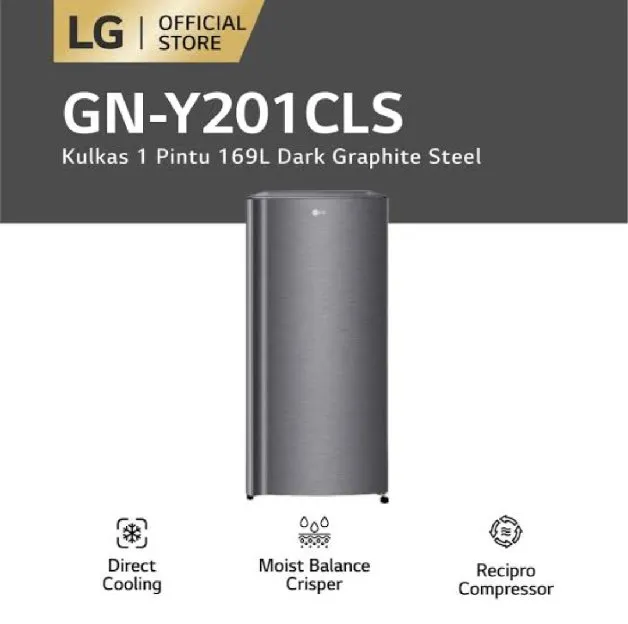 kulkas dapur 1 pintu merek LG