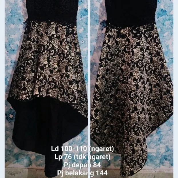 PARTY DRESS WOMEN / GAUN PESTA ELEGANT / GAUN PREWED / PARTY DRESS MEWAH